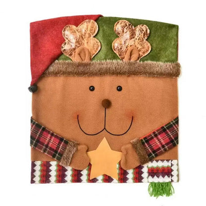 Christmas Chairs Slipcover