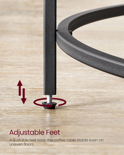 Glass Round Coffee Table