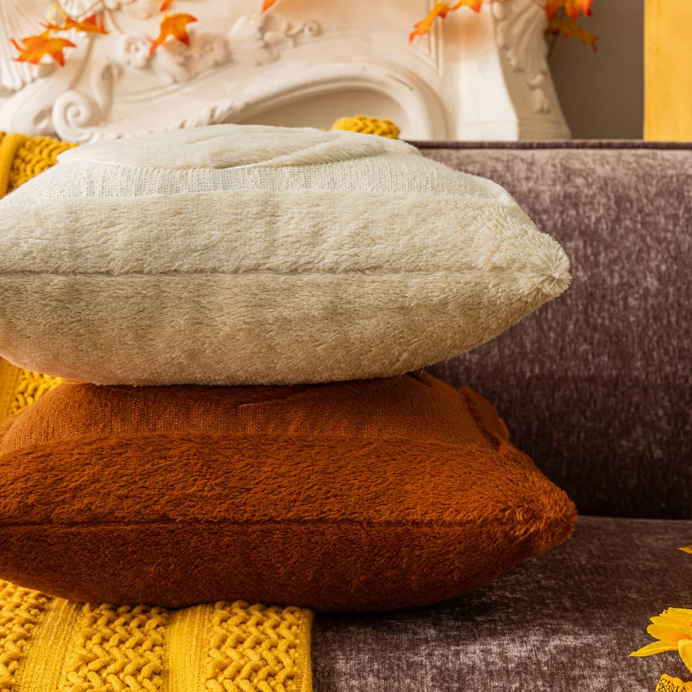 Halloween Pumpkin Plush Pillowcase