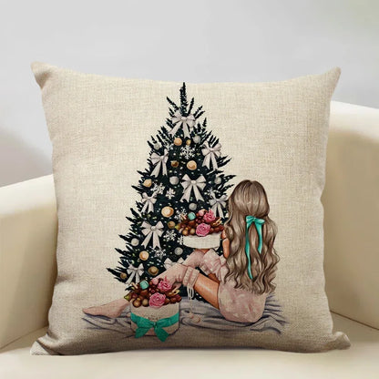 Christmas Decorative Cushion Cover