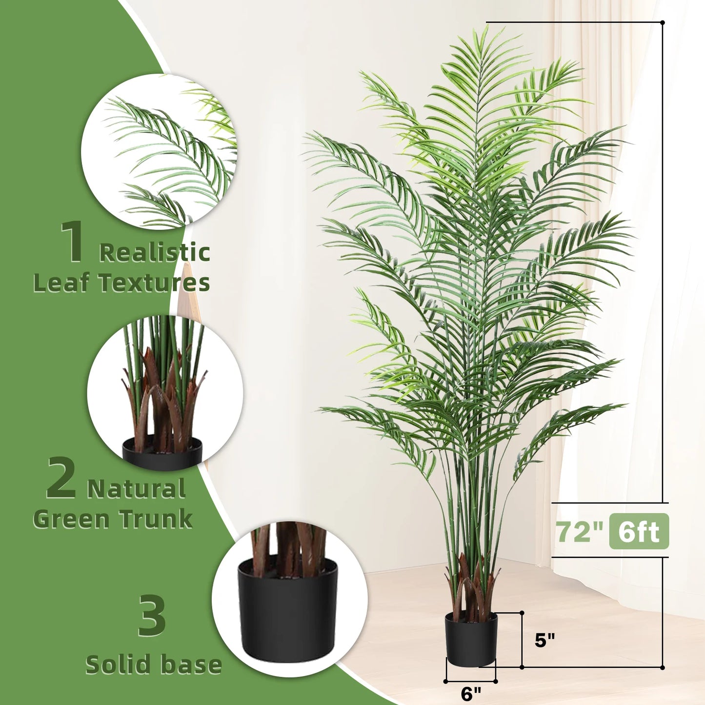 Artificial Areca Palm Tree