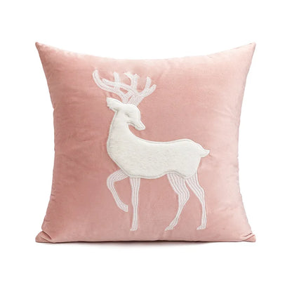 Christmas Plush Throw Pillow Cover
