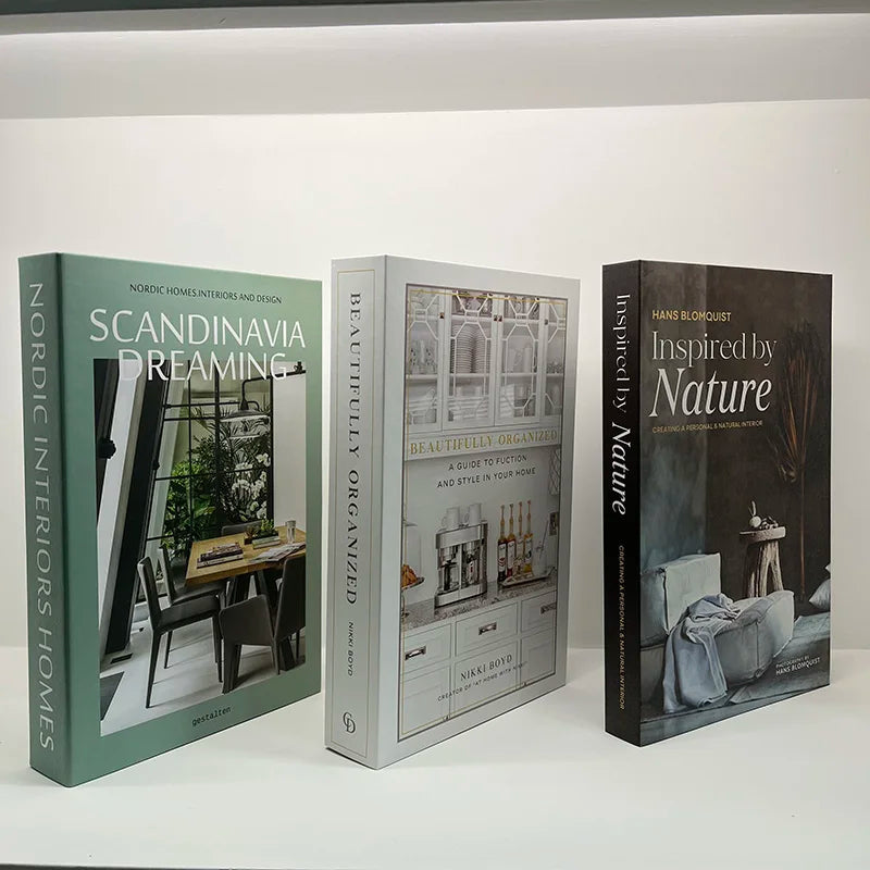 Decoration Fake Books 3pcs/Set