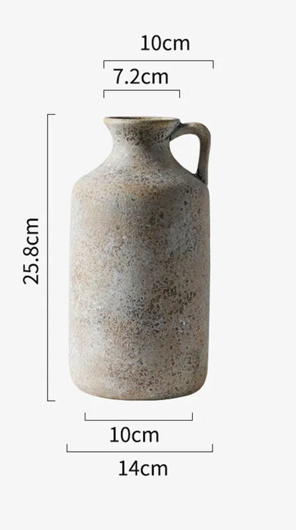 CAPIRON Retro Style Pottery Vase