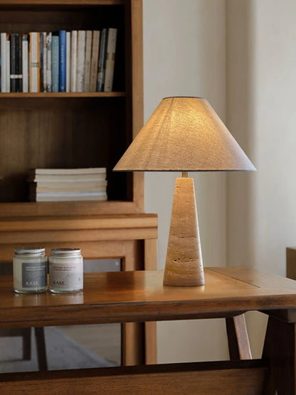 Hole Stone Table Lamp