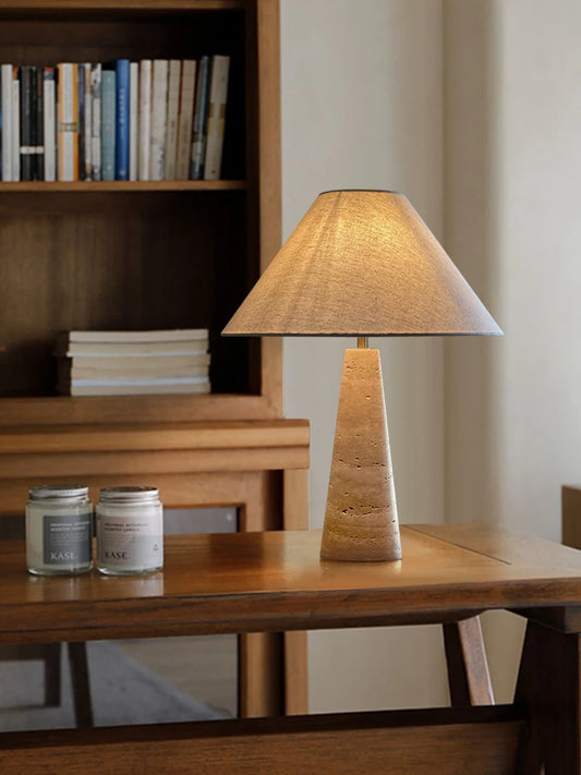 Hole Stone Table Lamp