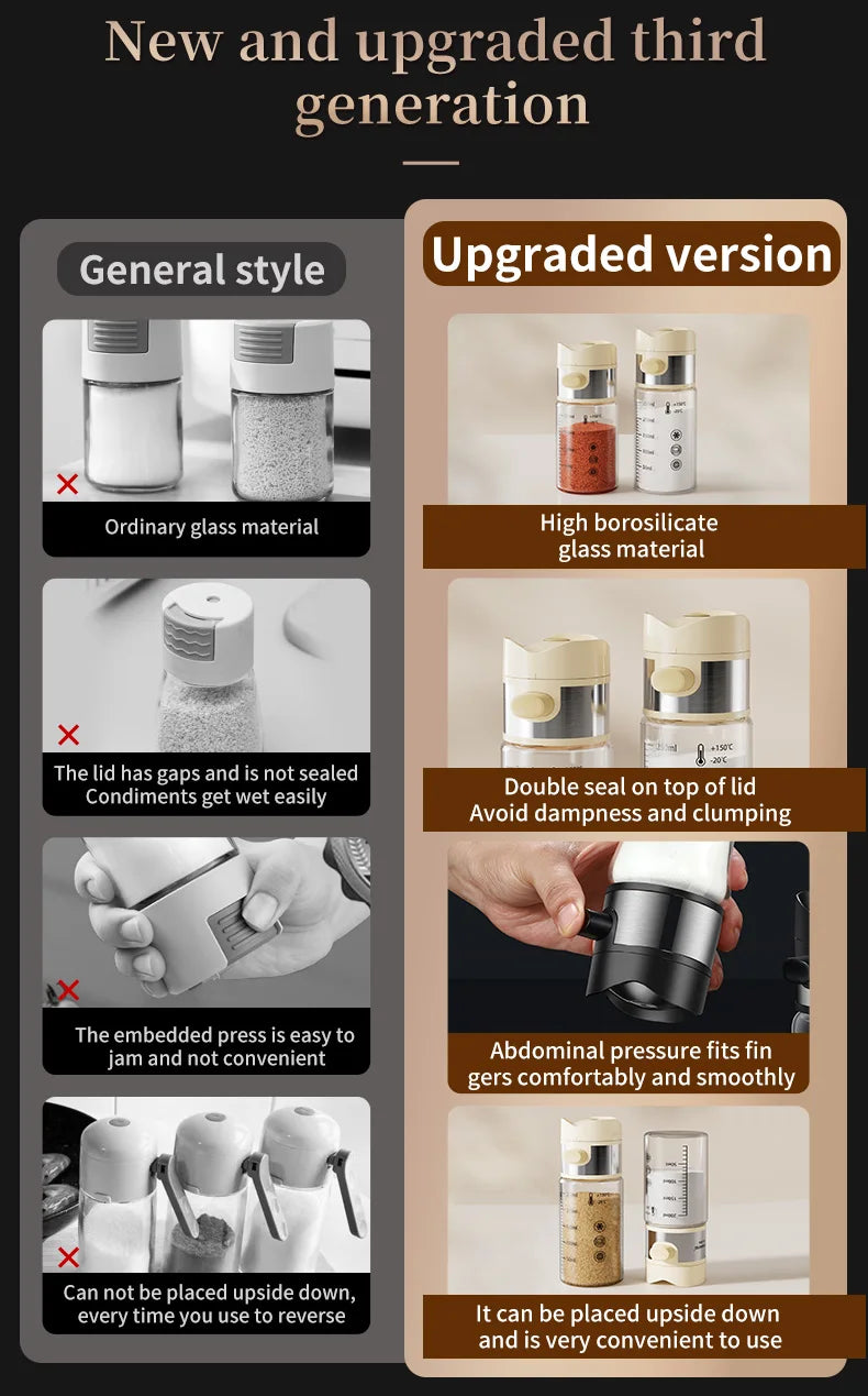 Press Type Shaker Dispenser