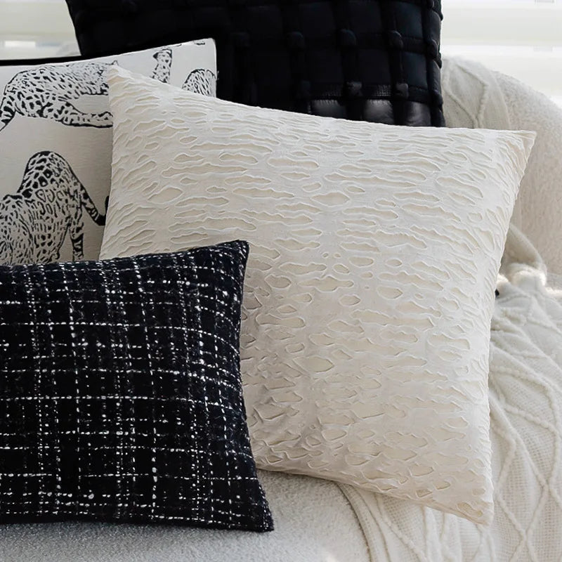 Black&White Pillow Cover