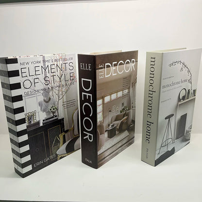 Decoration Fake Books 3pcs/Set