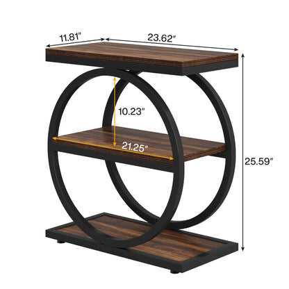 Circular End Table