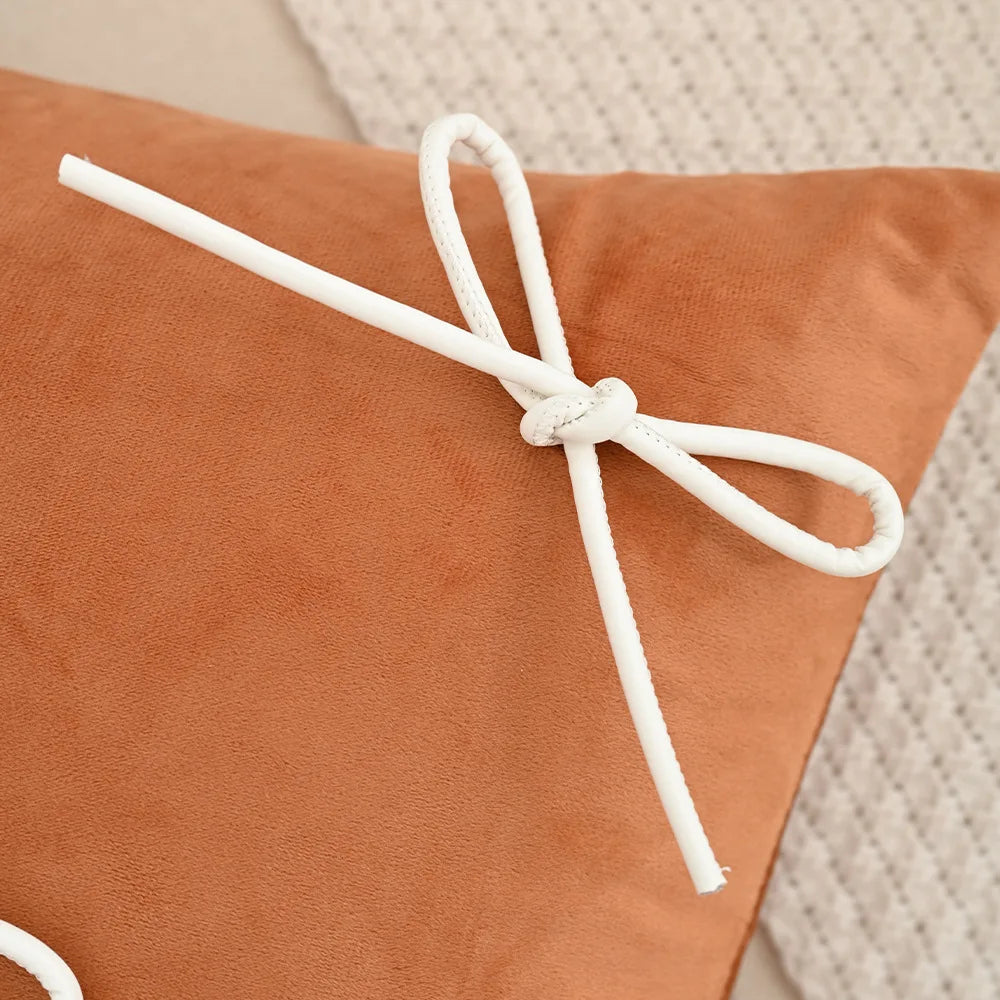 Bow Throw Pillow Cover