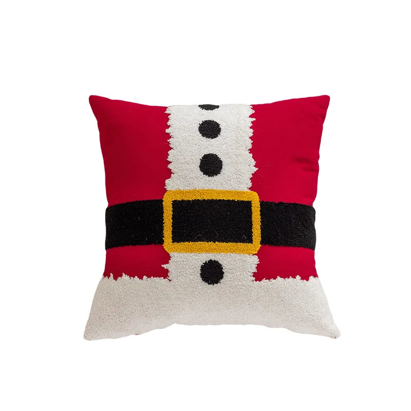 Christmas Plush Throw Pillow Cover