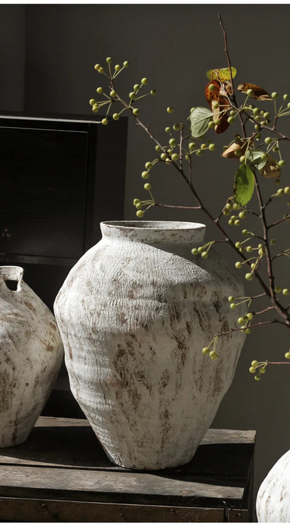 Zen Rough Pottery Jar