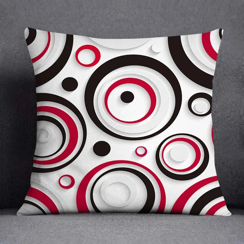 Colorful Geometric Cushion Cover