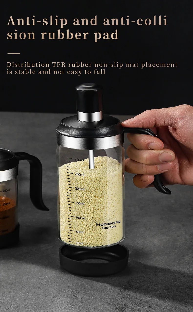 Seasoning Bottle with Spoon