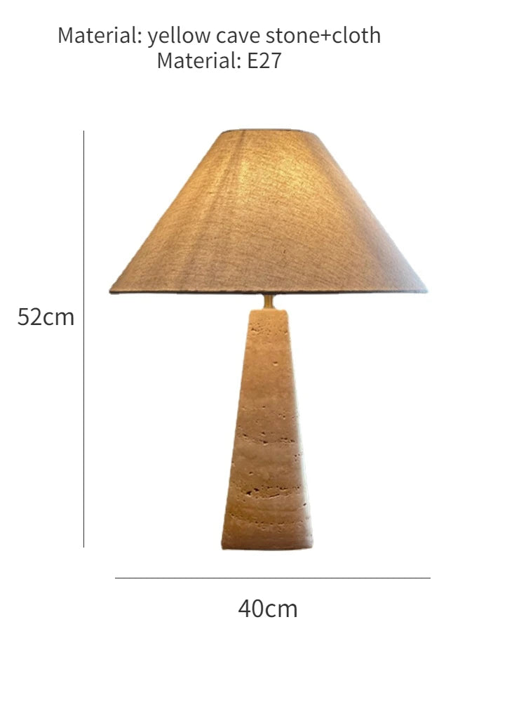 Hole Stone Table Lamp