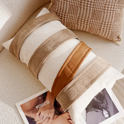 Retro Simple Throw Pillow Cover