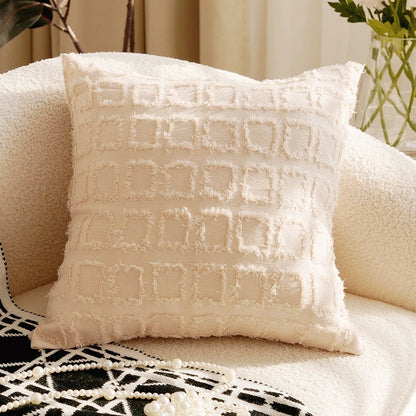 French Brown Throw Pillow Cover