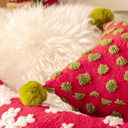 New Jacquard Christmas Sofa Pillowcase