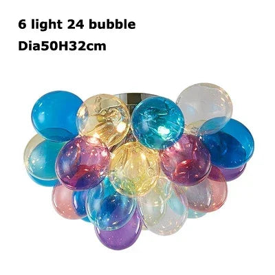 Colorful Balloon Chandelier