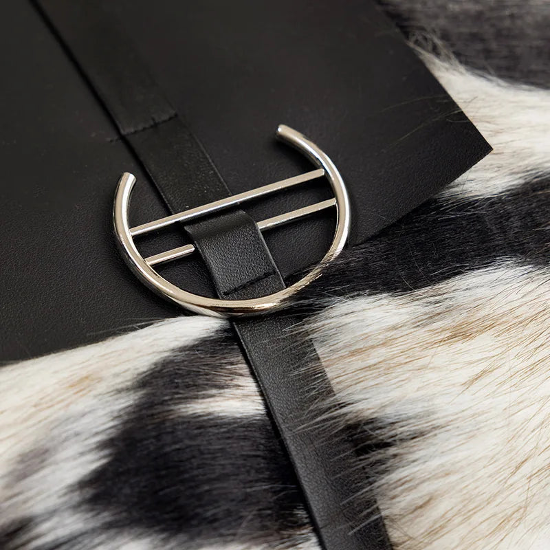 Black Plush Throw Pillow Cover