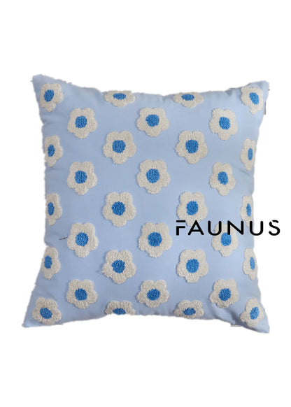 Daisy Embroidery Throw Pillow Covers