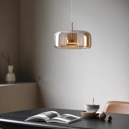 Modern Glass Pendant Light