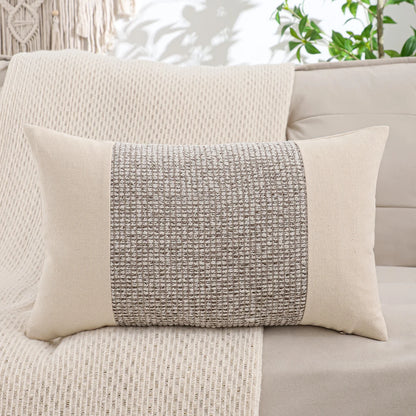 Jacquard Throw Pillow Cover