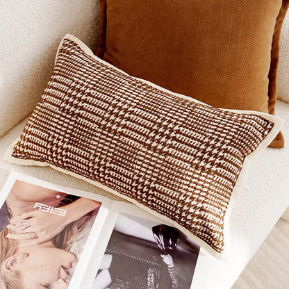 Retro Simple Throw Pillow Cover