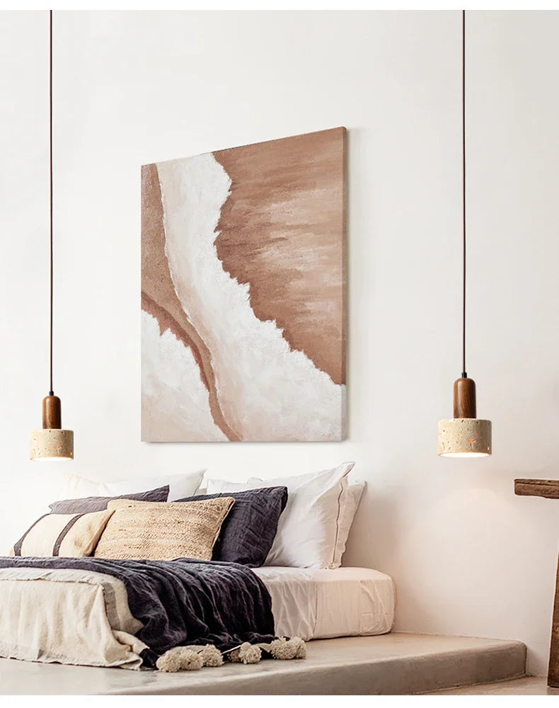 Japanese Marble Pendant Light