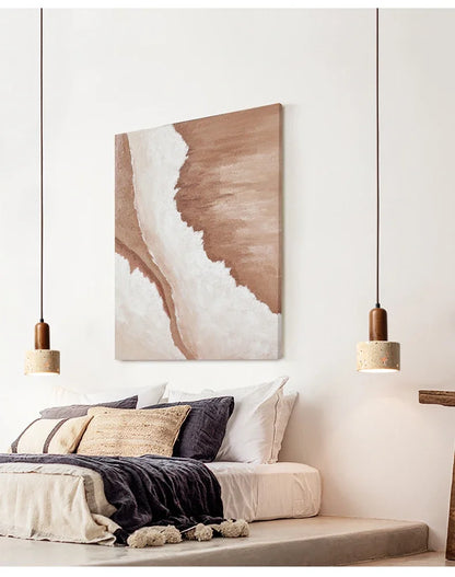 Japanese Marble Pendant Light