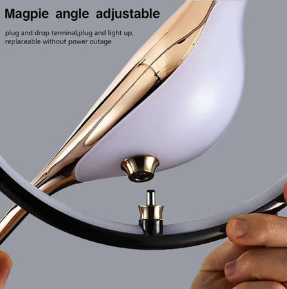 Magpie Bird LED Pendant Light