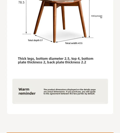 Solid Wood Dining Chairs