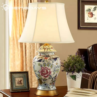 Neoclassical Ceramic Table Lamp