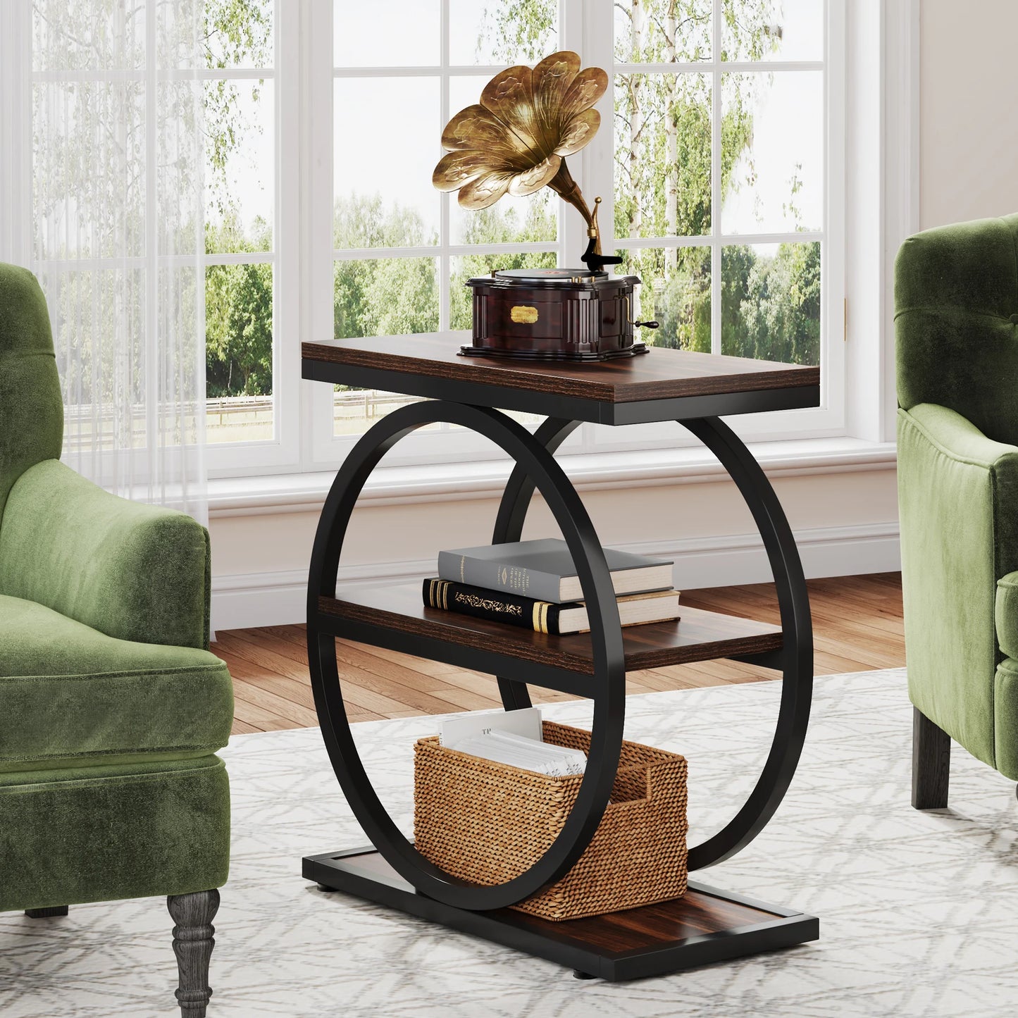 Circular End Table