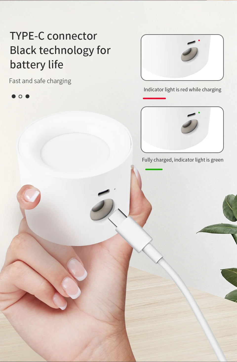 LED Mini Magnetic Wall Light