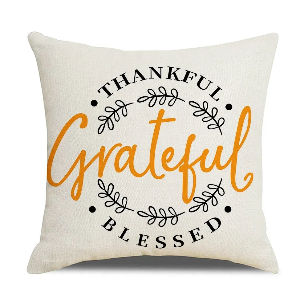 Thanksgiving Cushion Cover
