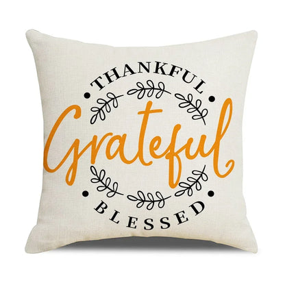 Thanksgiving Cushion Cover