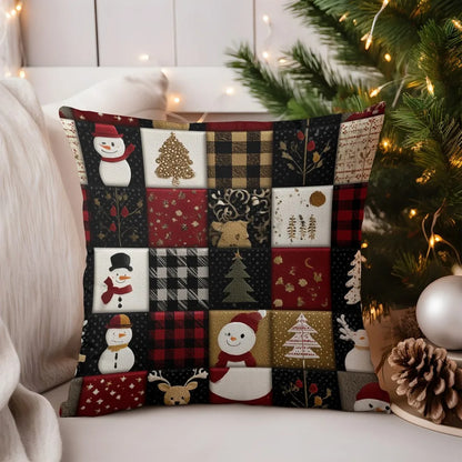 Christmas Pattern Pillow Cover