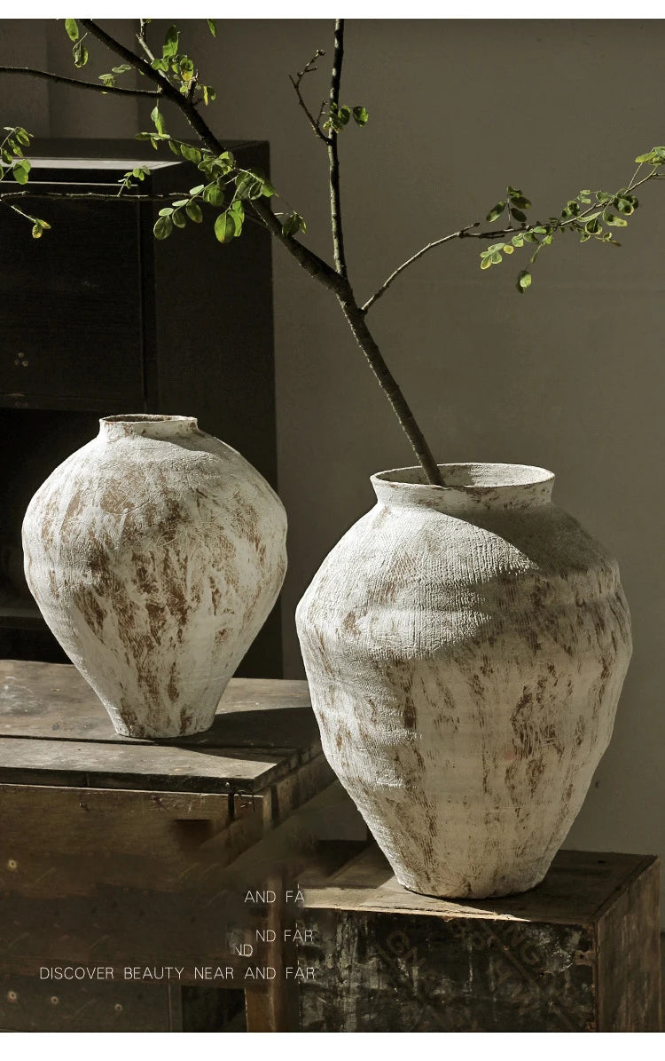 Zen Rough Pottery Jar