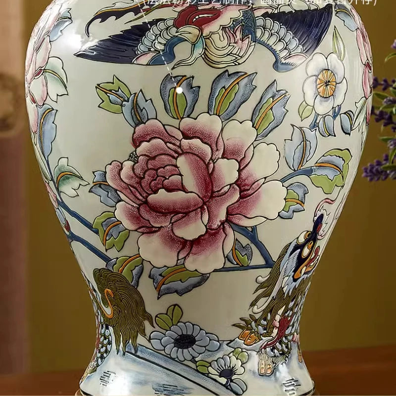 Neoclassical Ceramic Table Lamp