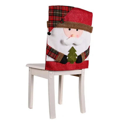 Christmas Chairs Slipcover