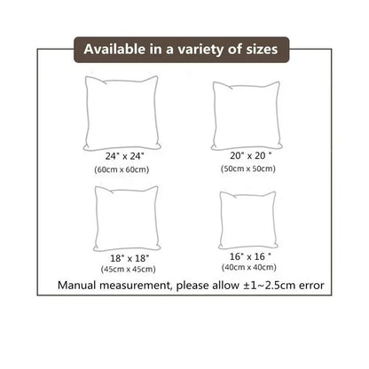 Merry Christmas Decorative Pattern Pillow Cover