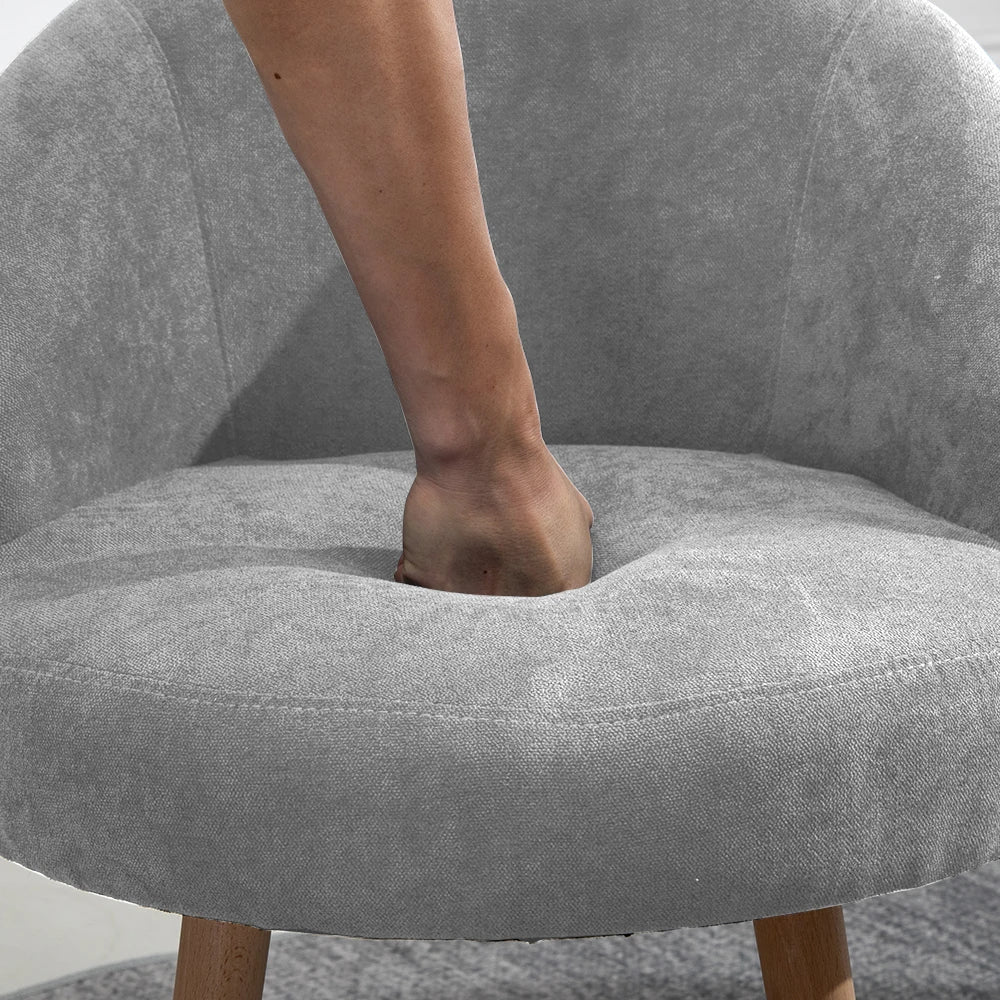 Small Accent Tub Chairs Set of 2