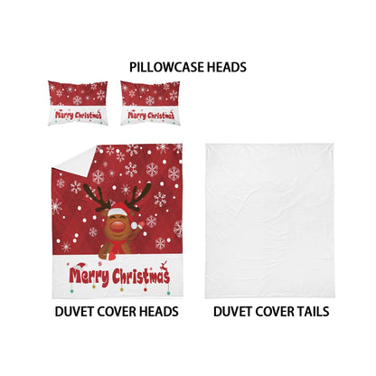 Duvet Christmas Themed 3 pc Set