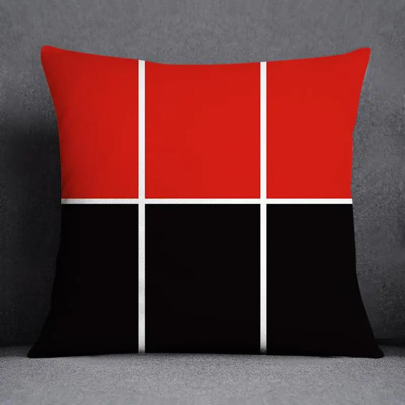 Colorful Geometric Cushion Cover