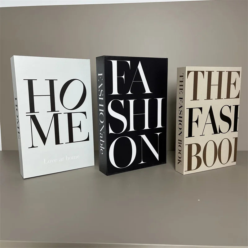 Decoration Fake Books 3pcs/Set