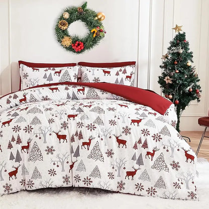 Luxury Christmas Duvet 3 pc Set