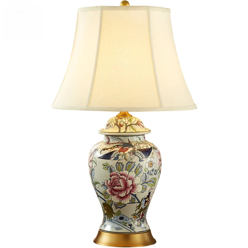 Neoclassical Ceramic Table Lamp