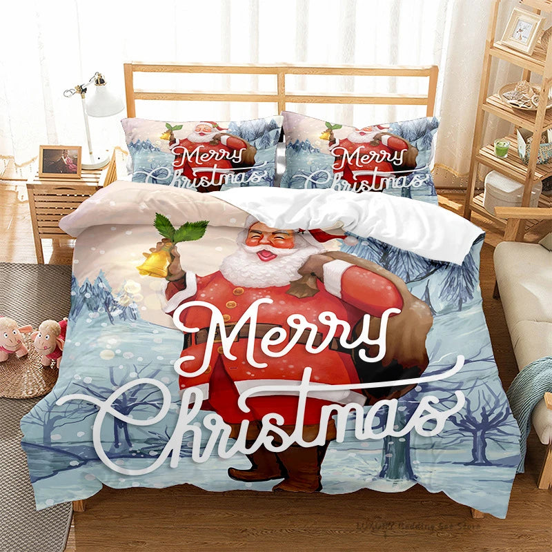 Duvet Cover 3pc Set - Christmas Series